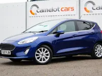 Used Ford Fiesta Titanium 2017 Blue Hatchback