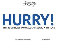 Used Vauxhall Crossland X S 99 HP (72 kW) 2017 Blue SUV
