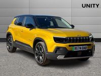 Used Jeep Avenger EV 114 kW (156 HP) 2024 Yellow SUV