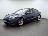 Used Tesla Model 3 Long Range AWD 366 kW (498 HP) 2022 Blue Sedan