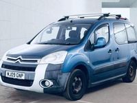 Used Citroën Berlingo XTR 90 HP (66 kW) 2009 Blue MPV