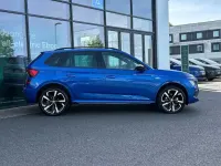 Used Skoda Kamiq Monte Carlo 113 HP (83 kW) 2024 Race blue metallic SUV