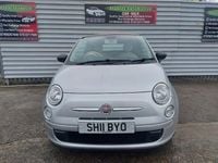 Begagnad Fiat 500C Pop 2011 Silver Cab