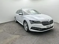 Used Skoda Superb SE L 150 HP (110 kW) 2021 White Estate