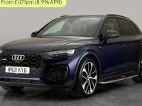 Used Audi Q5 Design 265 HP (194 kW) 2021 Blue SUV