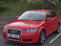 Używany Audi A3 2007 Czerwony Hatchback