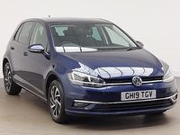 Used VW Golf VII Match 115 HP (84 kW) 2019 Blue Hatchback