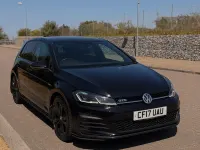 Used VW Golf VII GTD 184 HP (135 kW) 2017 Black Hatchback