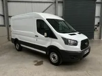 Used Ford Transit 130 HP (95 kW) 2018 White Van