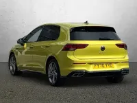 Used VW Golf VII R-line 150 HP (110 kW) 2020 Yellow Hatchback