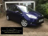 Used Ford B-MAX Zetec 90 HP (66 kW) 2016 Blue MPV