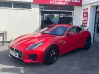 Used Jaguar F-Type R-Dynamic 300 HP (220 kW) 2019 Red Coupe