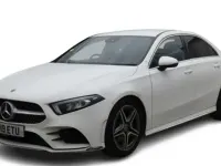 Used Mercedes A180 AMG line 116 HP (85 kW) 2019 White Sedan
