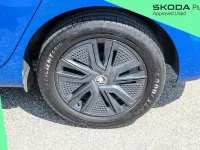 Used Skoda Fabia Colour Edition 94 HP (69 kW) 2023 Race blue metallic black body / magic pearl effect roof Hatchback