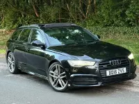 Used Audi A6 Black Edition 320 HP (235 kW) 2016 Black Estate