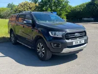 Begagnad Ford Ranger Wildtrack 2023 Svart Pickup