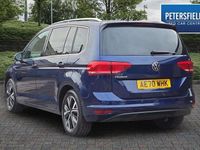 Used VW Touran SEL 150 HP (110 kW) 2020 Blue MPV