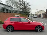 Used BMW 114 Sport Line 2014 Red Hatchback
