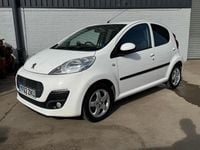 Used Peugeot 107 Allure 68 HP (50 kW) 2013 White Hatchback