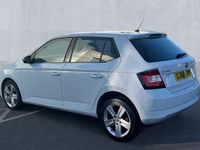 Used Skoda Fabia SE L 110 HP (80 kW) 2016 Moon white metallic