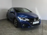 Used Honda Civic SE Plus 142 HP (104 kW) 2015 Blue Hatchback