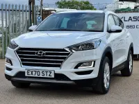 Usado Hyundai Tucson SE 180 CV (132 kW) 2021 Blanco SUV