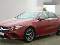 Used Mercedes A250 AMG Line Premium 218 HP (160 kW) 2021 Red Sedan
