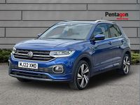 Used VW T-Cross R-line 108 HP (79 kW) 2022 Blue SUV
