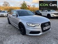 Used Audi A6 Black Edition 2013 Silver Sedan
