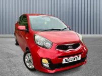 Used Kia Picanto City 68 HP (50 kW) 2013 Red Hatchback