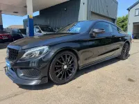 Used Mercedes C220 AMG line 2016 Black Coupe