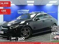 Used Mercedes A200 AMG line 163 HP (119 kW) 2019 Black Sedan