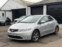 Begagnad Honda Civic SI 98 HK (72 kW) 2009 Silver Halvkombi