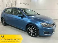 Used VW Golf VII GT 2013 Blue Hatchback