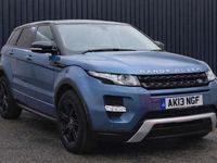 Used Land Rover Range Rover evoque Dynamic 190 HP (139 kW) 2013 Blue SUV