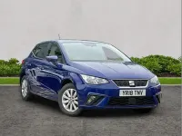Used Seat Ibiza SE Technology 73 HP (53 kW) 2018 Blue Hatchback
