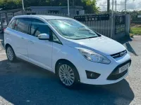 Used Ford Grand C-Max Titanium 115 HP (84 kW) 2013 White MPV