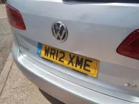 Used VW Touran SE 140 HP (102 kW) 2012 Silver MPV