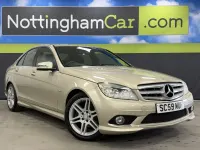 Used Mercedes C250 204 HP (150 kW) 2009 Beige Sedan