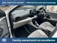 Used Toyota Yaris Hybrid 2021 White Hatchback