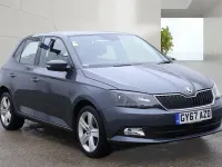 Used Skoda Fabia SE L 110 HP (80 kW) 2017 Grey Hatchback