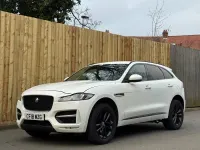 Second-hand Jaguar F-Pace R-Sport 180 CP (132 kW) 2018 Alb SUV
