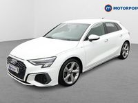 Used Audi A3 S-Line 2022 White Sedan