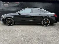 Used Mercedes CLA220 AMG line 170 HP (125 kW) 2019 Black Coupe