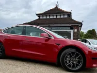 Used Tesla Model 3 Standard Range 366 kW (498 HP) 2020 Red Sedan