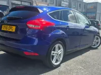 Used Ford Focus Zetec 2016 Blue Hatchback