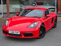 Used Porsche Cayman 2016 Red Coupe