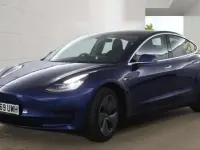 Used Tesla Model 3 Standard Range 177 kW (241 HP) 2019 Blue Sedan