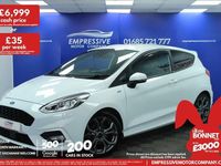 Used Ford Fiesta ST-Line 100 HP (73 kW) 2018 White Hatchback