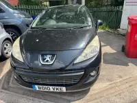 Used Peugeot 207 Allure 120 HP (88 kW) 2010 Black Cabriolet